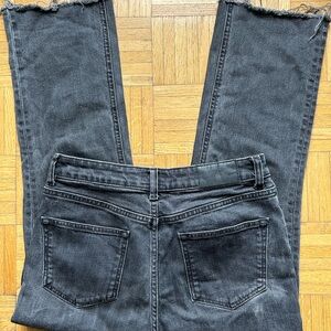 *SOLD Frank and Oak Distressed Hem Jeans